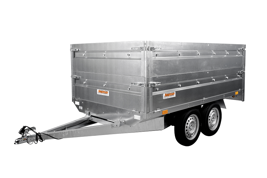 NEPTUN Nordica 2x 750 kg - 302 x 155 x 40 cm kola pod