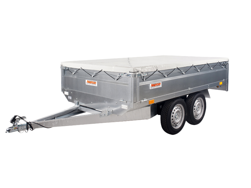 NEPTUN Nordica 2x 750 kg - 302 x 155 x 40 cm kola pod