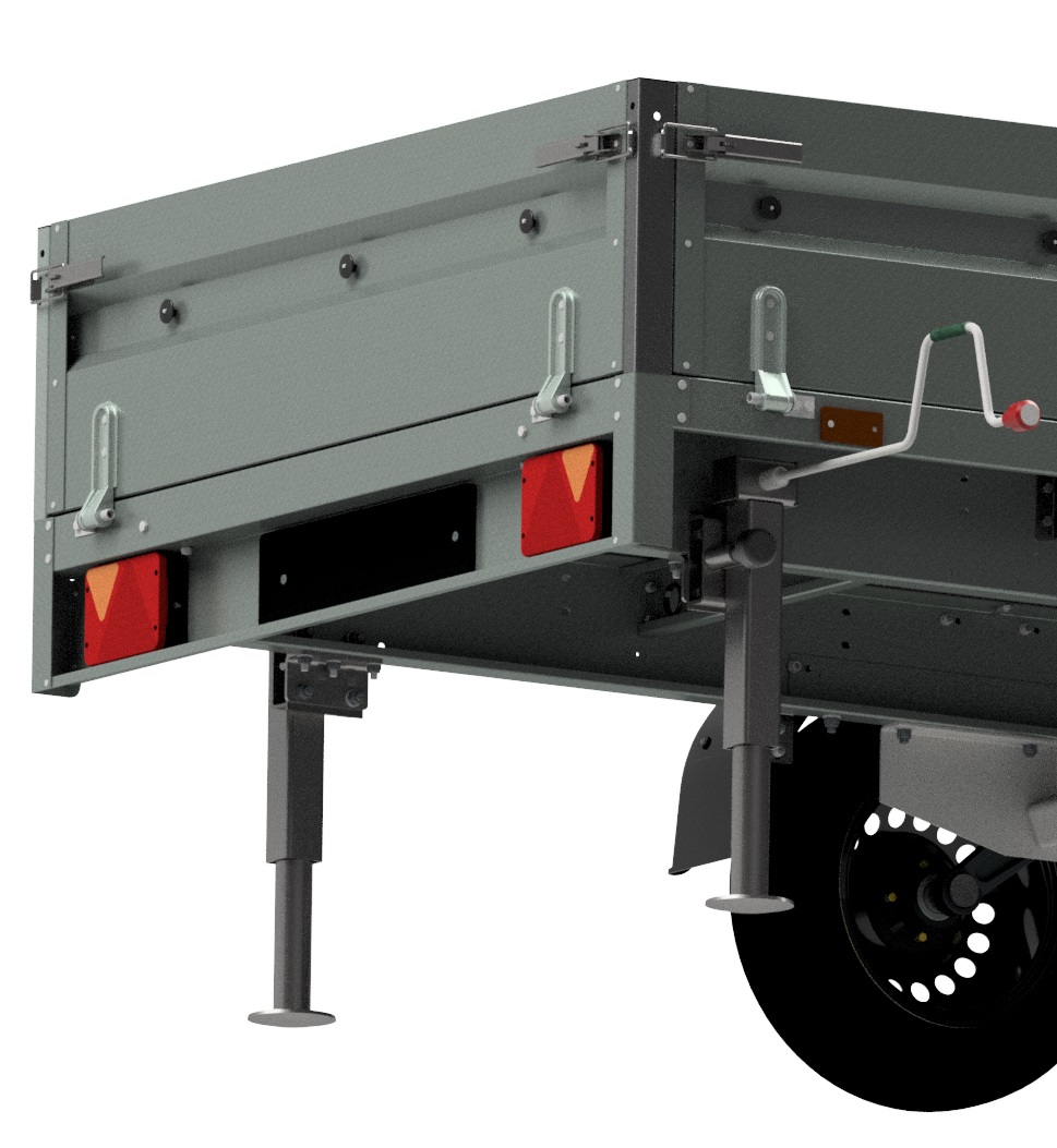 NEPTUN Nordica - 2000 kg (2x 1000 kg) - 302 x 151 x 40 cm kola pod