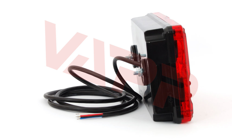 Svítilna WAS W70DL/393 sdružená LED 12-24V, L-BL/BR/KO/ML/RZ 