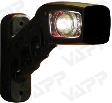 Svítilna doplňková obrysová LED WAS 242L, 12-24V, levá, 135 mm 