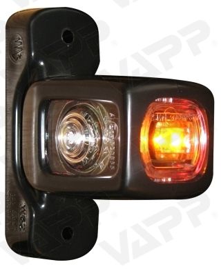 Svítilna doplňková obrysová LED WAS 286, 12-24V, 84 mm 