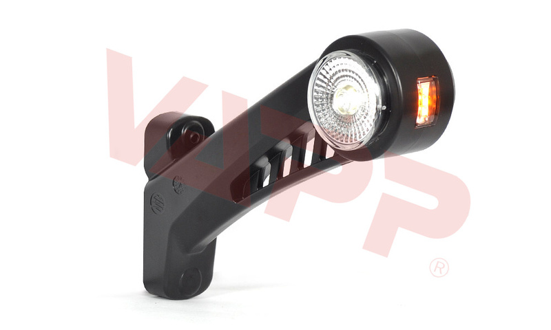 Svítilna doplňková/boční obrysová LED WAS W77.1 RF/575 BCL, 12-24V, levá 