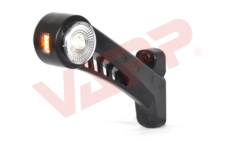 Svítilna doplňková/boční obrysová LED WAS W77.1 RF/575 BCP, 12-24V, pravá 