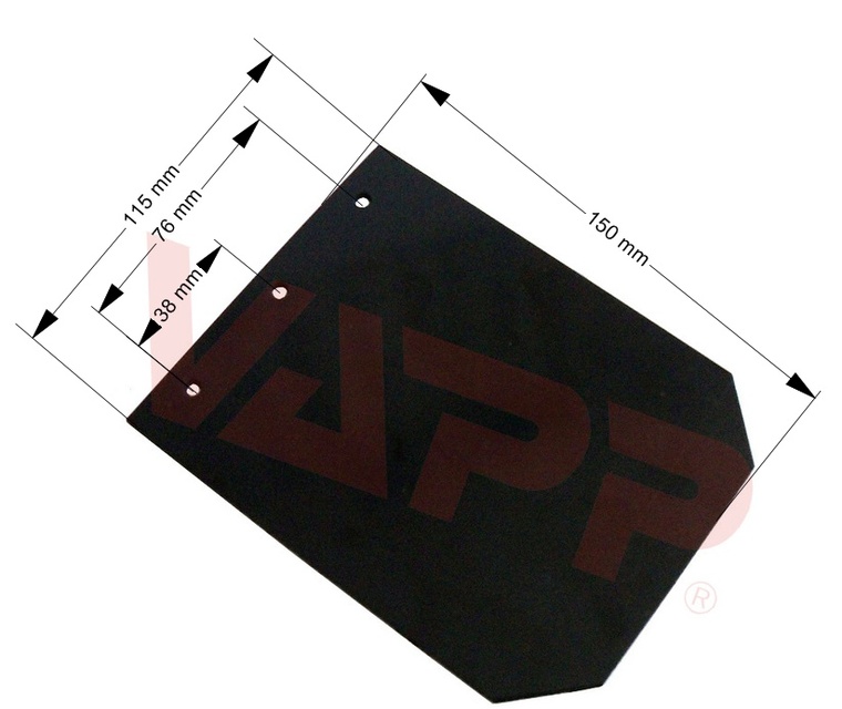 Zástěrka 150x115 mm polyetylénová bez loga 