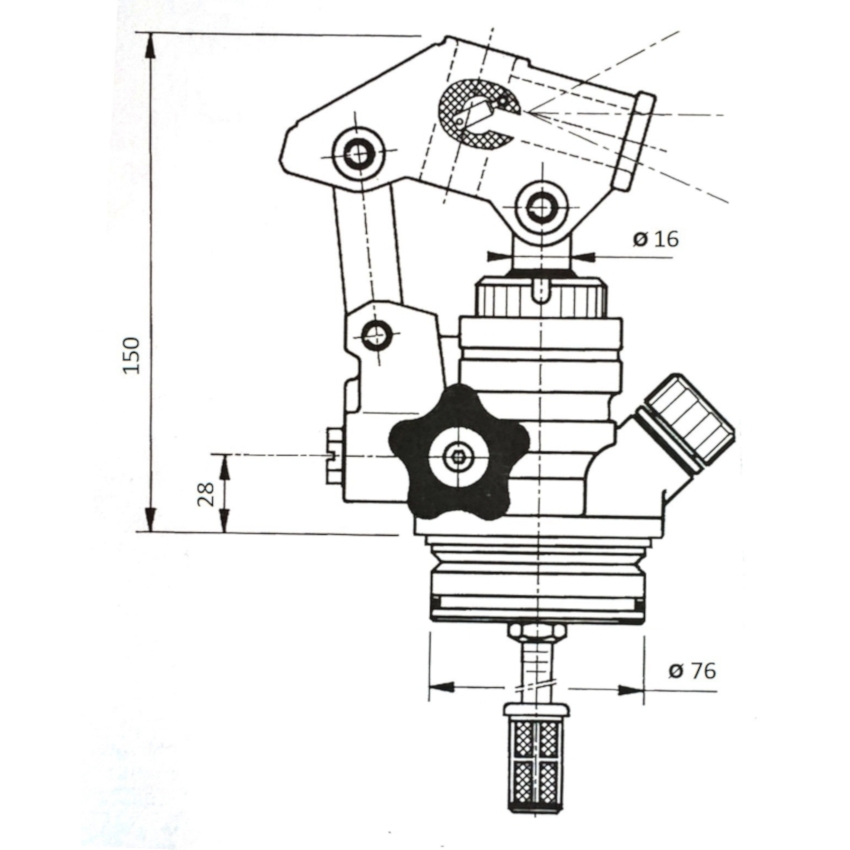 Pumpa hydraulická dvojčinná P25SDA1