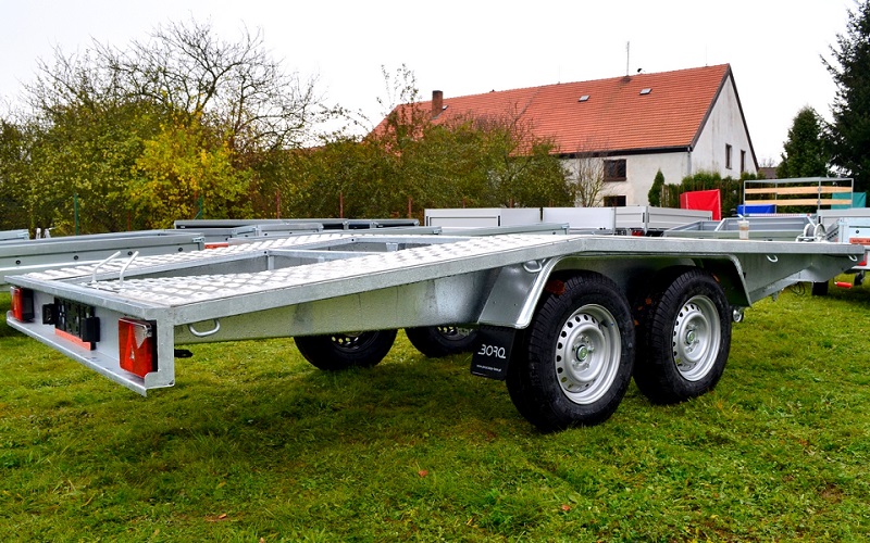 Přepravník automobilů - JUPITER - 400 x 210 cm, 2700 kg