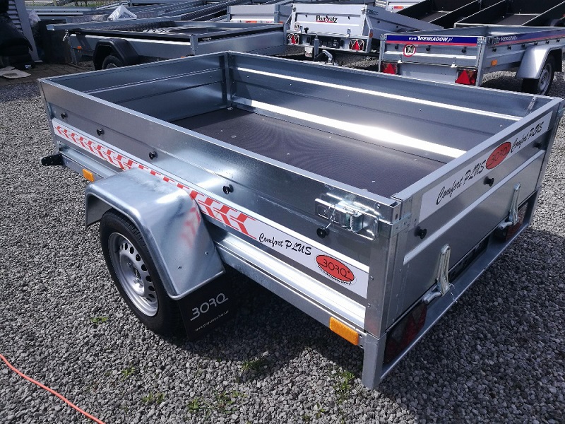  Přívěsný vozík BO 1325 H brzděný 1300 kg SKLOPNÝ