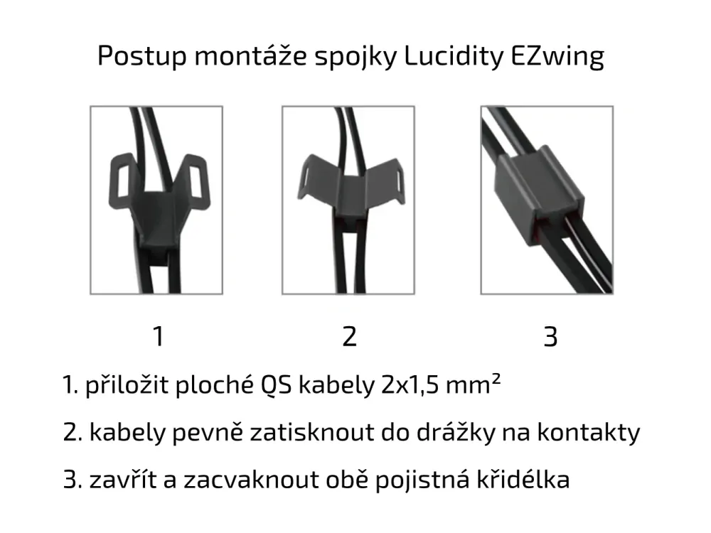 Lucidity EZwing spojka QS150-QS150