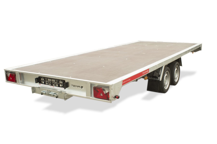 CARPLATFORM 5121 S - 5070 x 2110, 3500 kg, svařovaná konstrukce