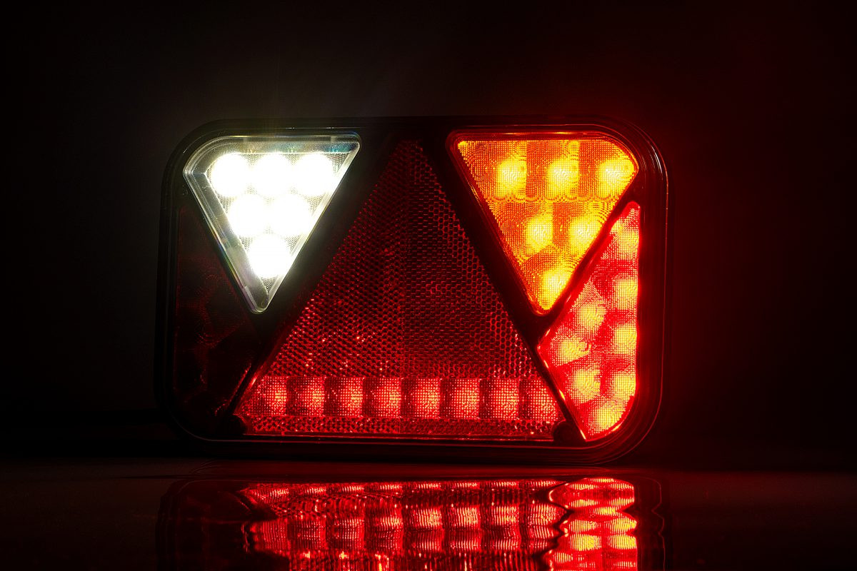 Svítilna Fristom FT-270 sdružená LED 12V, P-BL/BR/KO/CO, baj5
