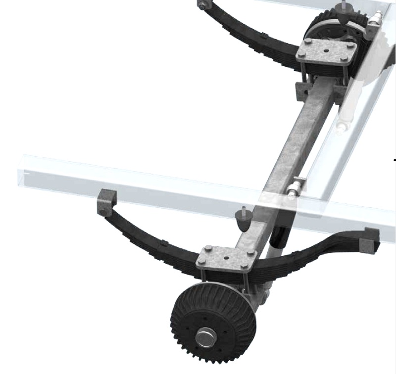 Náprava AL-KO Starr Plus BS (1500kg) a= 700 mm, 112x5