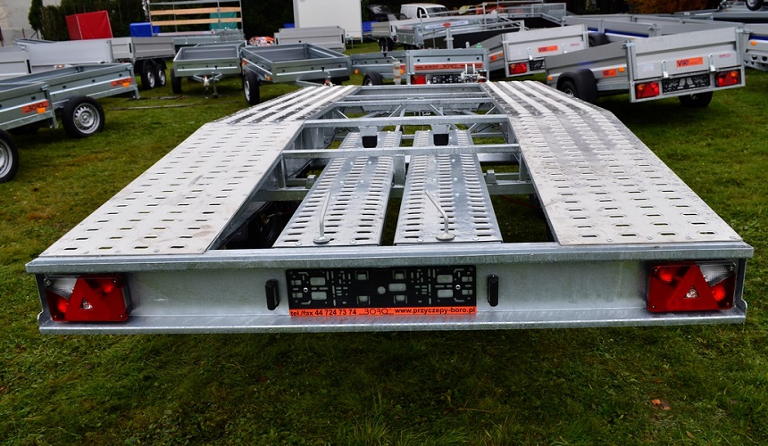 Přepravník automobilů - JUPITER - 400 x 210 cm, 2700 kg
