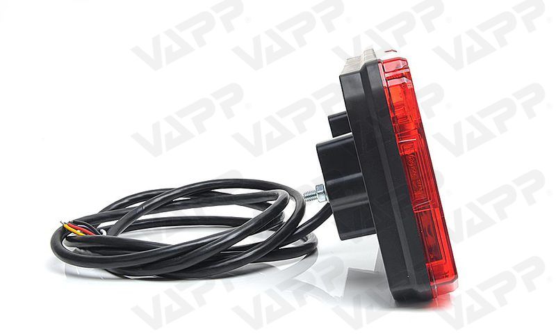 Svítilna WAS W125DP/916 sdružená LED 12-24V, P-BL/BR/KO/ML/CO, kabel 2m 
