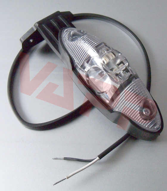 Svítilna doplňková obrysová LED Fristom FT-038 II (12-24V) na držáku 