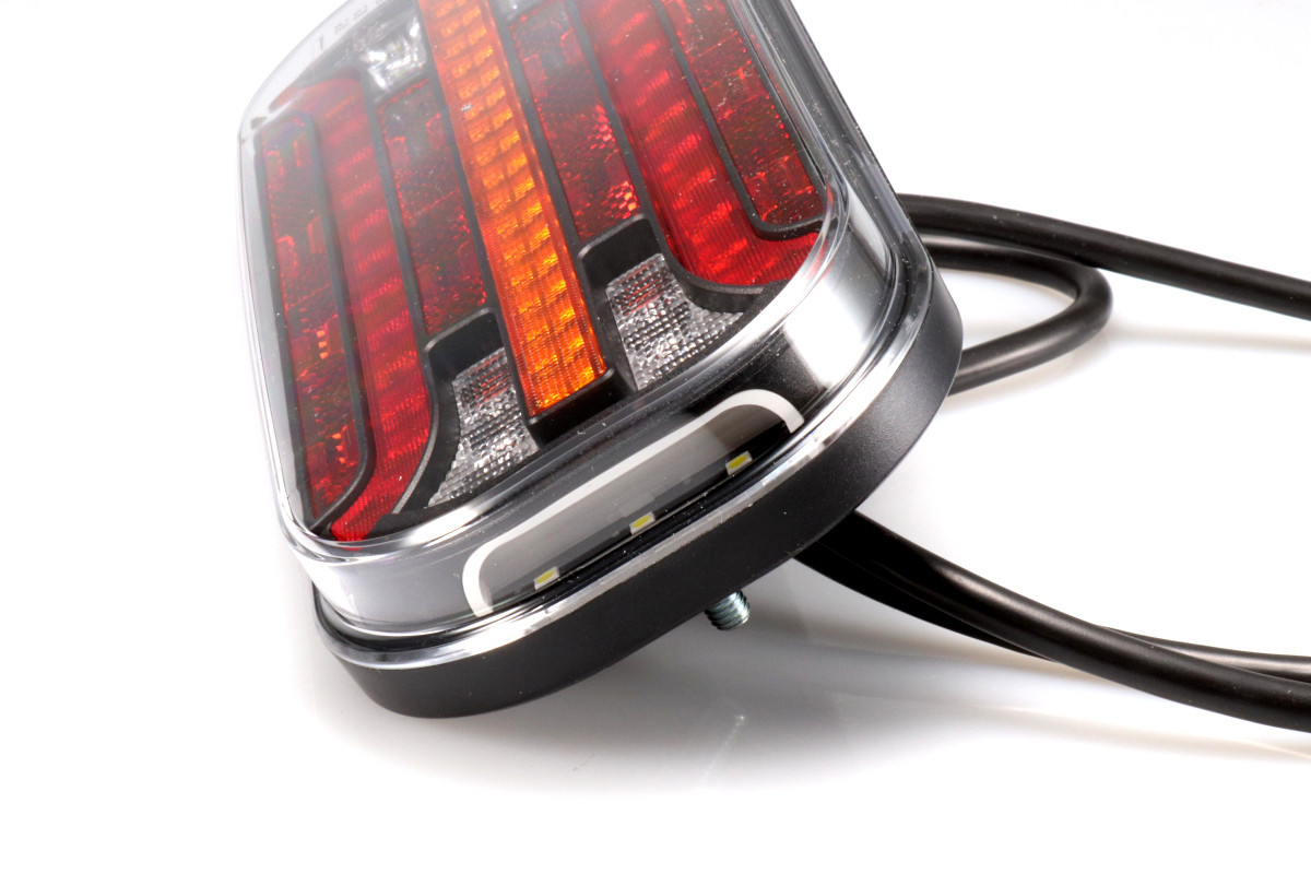 Svítilna Fristom FT-230 sdružená LED 12-36V, L/P-BL/BR/KO/ML/RZ, dynamický blinkr