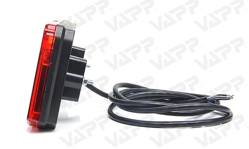 Svítilna WAS W125DP/916 sdružená LED 12-24V, P-BL/BR/KO/ML/CO, kabel 2m 