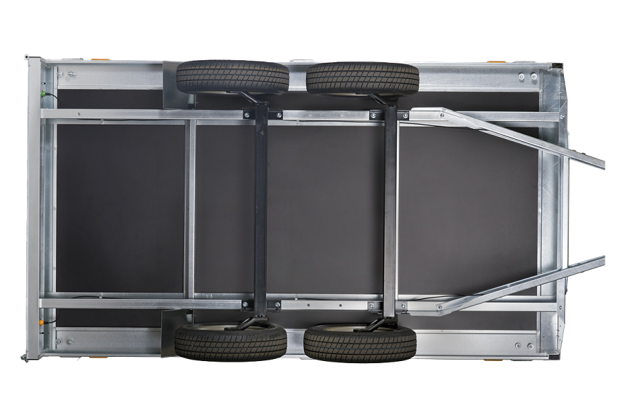 NEPTUN Nordica 2x 750 kg - 263x145x40 cm kola pod