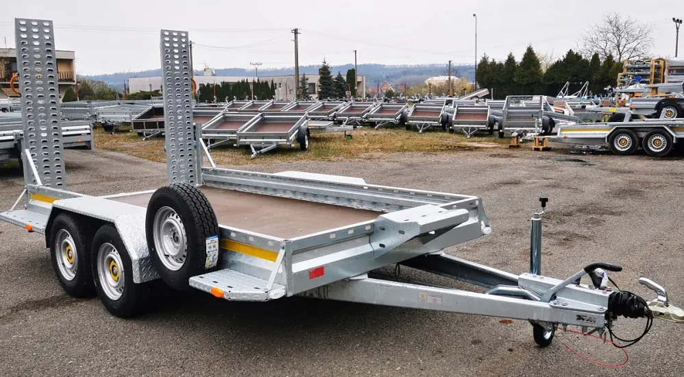 Přepravník stavebních strojů WARK 3500 KG 372x182