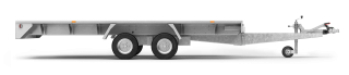 Přepravník automobilů Brenderup AT2500HBTB - 2500kg, kola 10" pod ložnou plochou