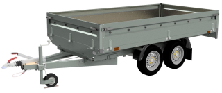 NEPTUN Nordica - 2000 kg (2x 1000 kg) - 320x170x40 cm kola pod