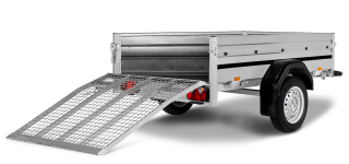 Nájezdová rampa Brenderup - nosnost 600 kg - š.153cm