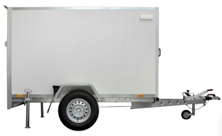 Skříňový přívěs Temared BOX 2512C - 250 x 125 x 150 1500 kg