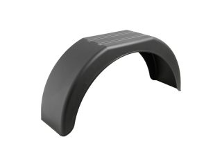 Blatník plast.14"/220mm DOMAR černý lomený