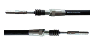 Lanovod brzdový pro KHV KNOTT 1500/1870 závit M12-M12