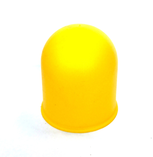 Krytka koule plast žlutá 