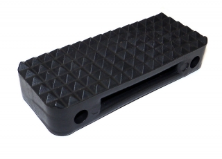 Ochranná kostka KSPM 100x40 mm černá, měkká) pro upínací popruhy 