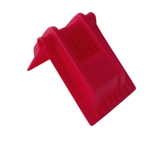 Ochranný roh 2MAX 220x185 mm pro popruh až 65 mm, červený plast 