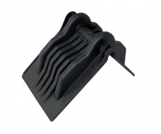 Ochranný roh Jumbo 210x170 mm pro popruh až 65 mm, černý plast 
