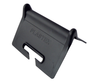 Ochranný roh KPSW 100x100 mm pro popruh 50 mm, černý plast 