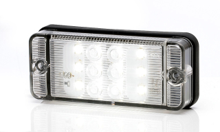 Svítilna couvací zadní LED WAS W 84D, 12-36 v, IP68 