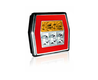 Svítilna Fristom FT-121 sdružená LED 12-24V, L/P-BL/BR/KO 