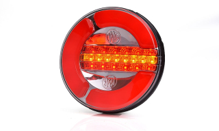 Svítilna WAS W153/1128 sdružená LED 12-24V, P-L, BL/BR/KO, kabel 2m 