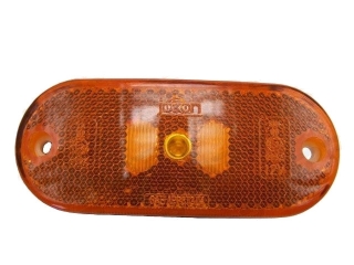 Svítilna boční obrysová Jokon LED SMLR 2002/12-24V SNAP-IN 0,5m, s odrazkou 