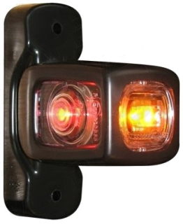 Svítilna doplňková obrysová LED WAS 286, 12-24V, 84 mm 