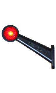 Svítilna doplňková obrysová LED WAS 295BC, 12-24V, levá 186 mm 