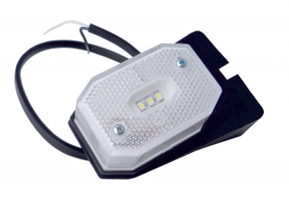 Svítilna přední obrysová Fristom FT-001/1B LED s odrazkou (Flexipoint), na držák