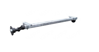 Náprava KNOTT VG 7-L (750 kg) b=1300 mm, 100x4