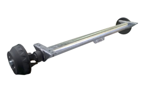 Náprava KNOTT GB 18 (1800 kg) b=1300 mm zesílená 250x40 (112x5) 20st.