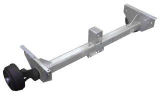 Náprava KNOTT VGB 13-M (1350 kg) b=1237 mm, 200x50 (112x5), vysoké patky