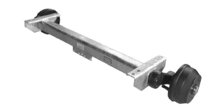 Náprava KNOTT VGB 16-M (1600 kg) b=940 mm, 250x40 (112x5)
