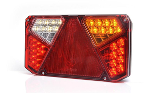 Svítilna WAS W125DP/916 sdružená LED 12-24V, P-BL/BR/KO/ML/CO/RZ