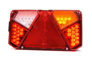 Svítilna WAS W125DEP Exclusive sdružená LED 12-24V, P-BL/BR/KO/ML/CO/RZ
