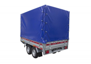 Plachta s konstrukcí V-140cm - 255 x 154cm, TRANSPORTER 2515 