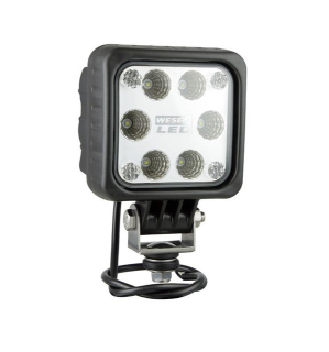 Svítilna pracovní Wesem LED1F, 100x100 mm , LED, 12-24V, 1500 Im, s kabelem 0,5 m