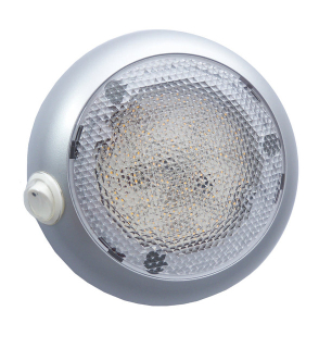 Vnitřní osvětlení s vypínačem, 20 LED diod 12 až 24V, pr. 140 mm